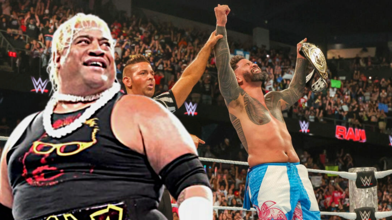 Rikishi Celebrates Son Jey Uso’s Title Win on WWE Raw