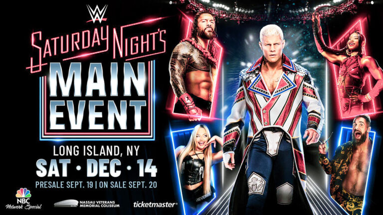 WWE Saturday Night’s Main Event to Simulcast on NBC & Peacock Dec. 14