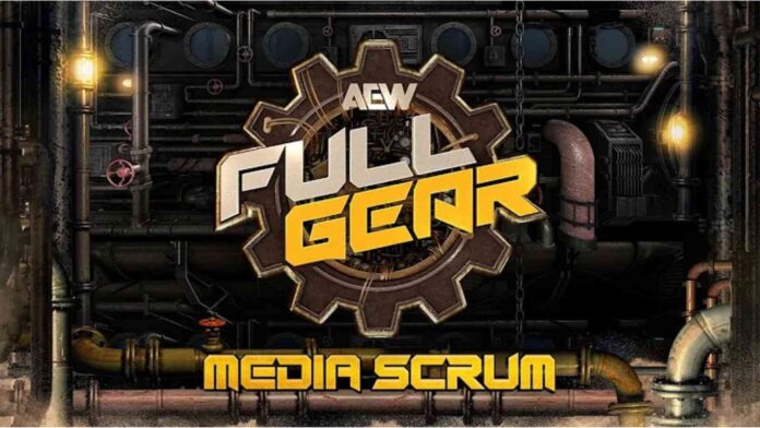 AEW Full Gear 2024 Post Show Media Scrum Start Time