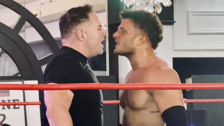 MJF & Big Boom A.J. Face-off at BRCW Festival of Fights