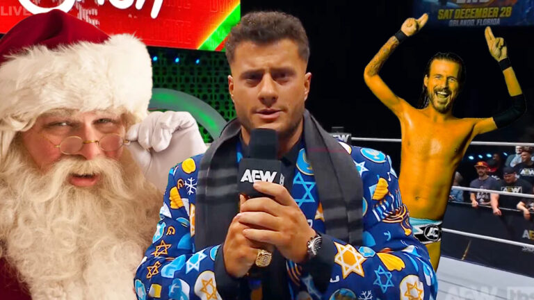 MJF Says Santa Isn’t Real, Raising Money For “Small Child” Adam Cole