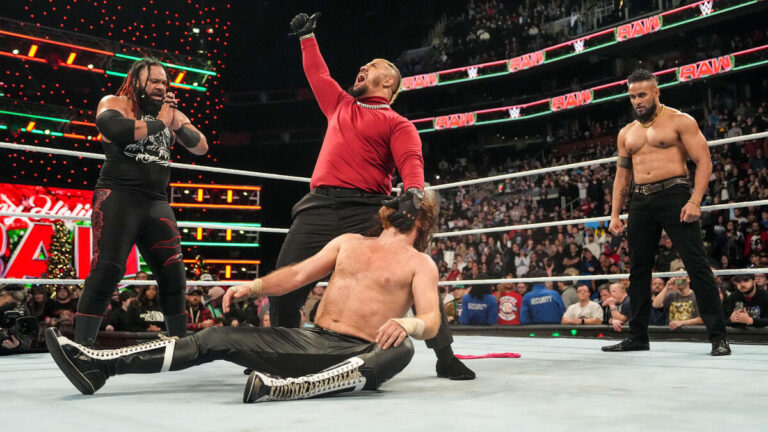 The Bloodline Wreak Havoc In Surprise WWE Raw Appearance