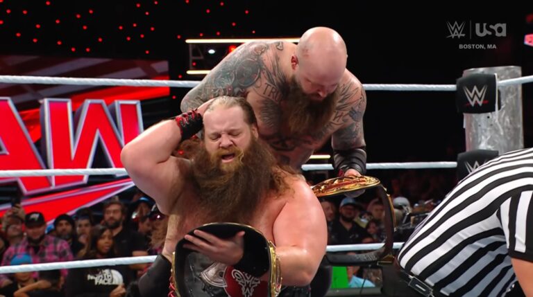 The War Raiders Win WWE World Tag Team Titles On Raw
