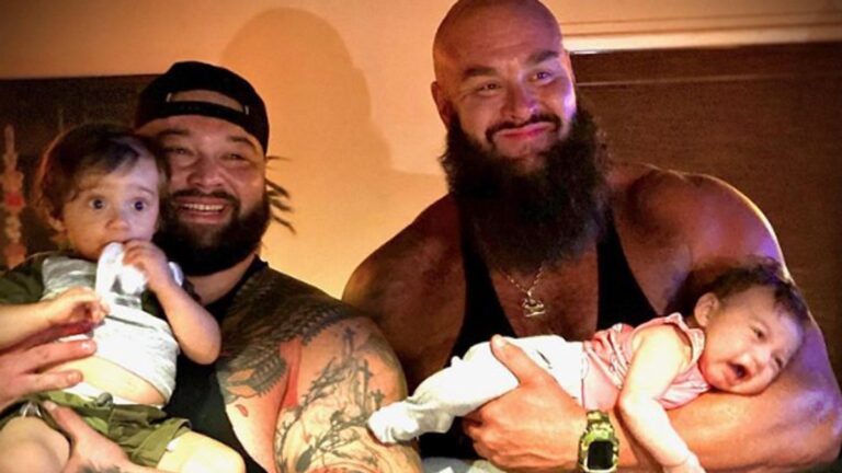 Watch: Braun Strowman Shares Ring With Bray Wyatt & Brodie Lee’s Sons After SmackDown