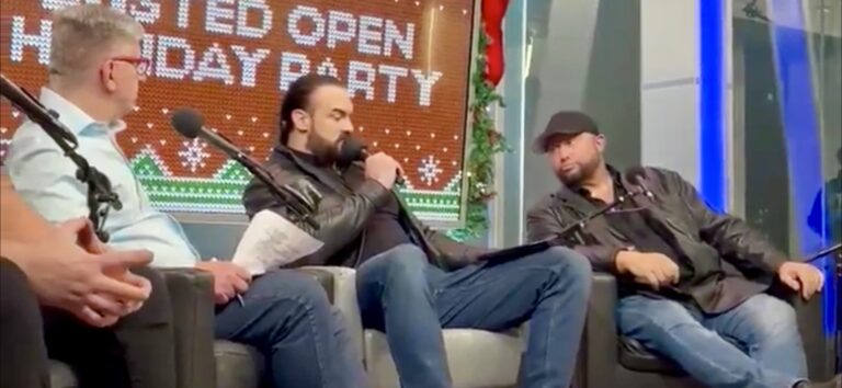 Drew McIntyre Storms Off Set After Bashing Social Media Critics