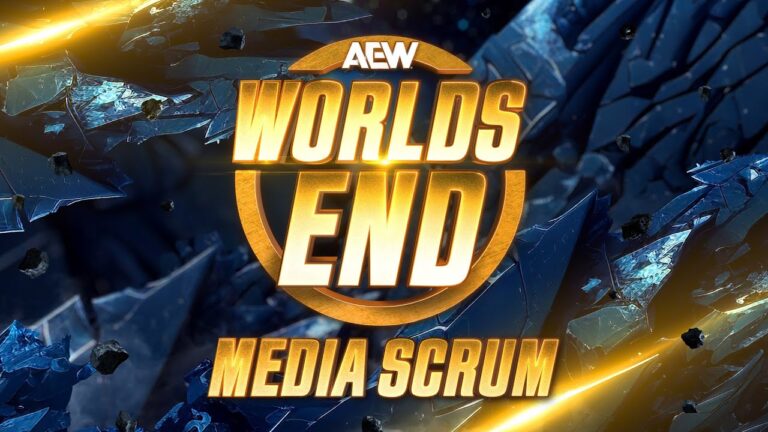 AEW Worlds End 2024 Post Show Media Scrum Live Stream (Video)