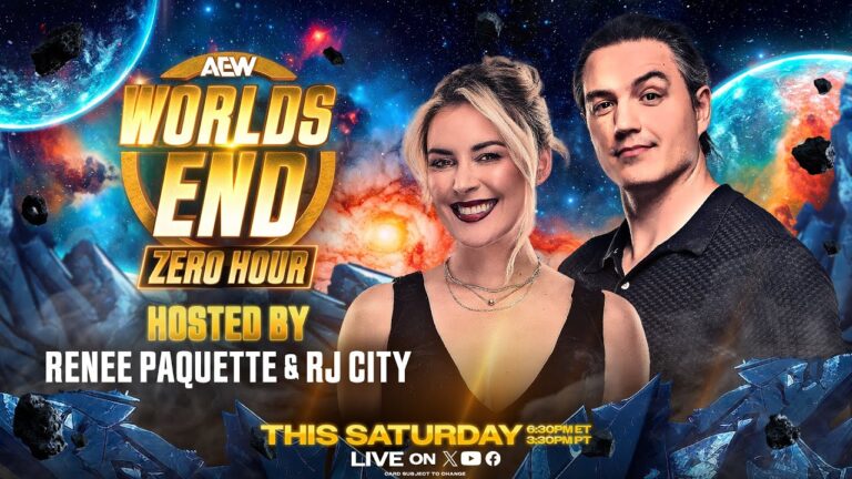 AEW Worlds End 2024: Zero Hour Live Steam (Video)
