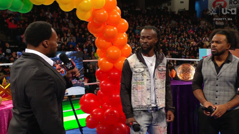 Kofi Kingston & Xavier Woods Turn On Big E During Anniversary Segment