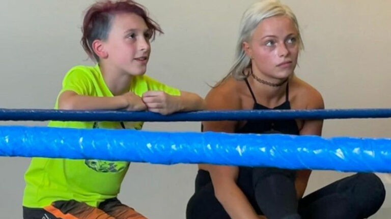 Brodie Lee Jr. Getting Strong Reviews in Wrestling Training