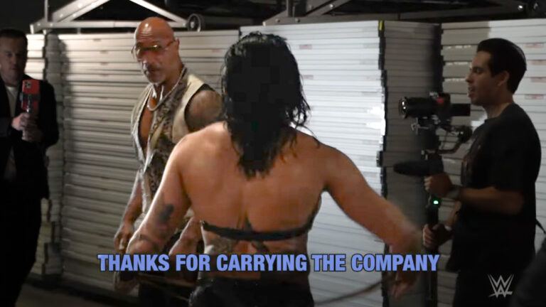 The Rock to Rhea Ripley: “Thank You For Carrying The Company”