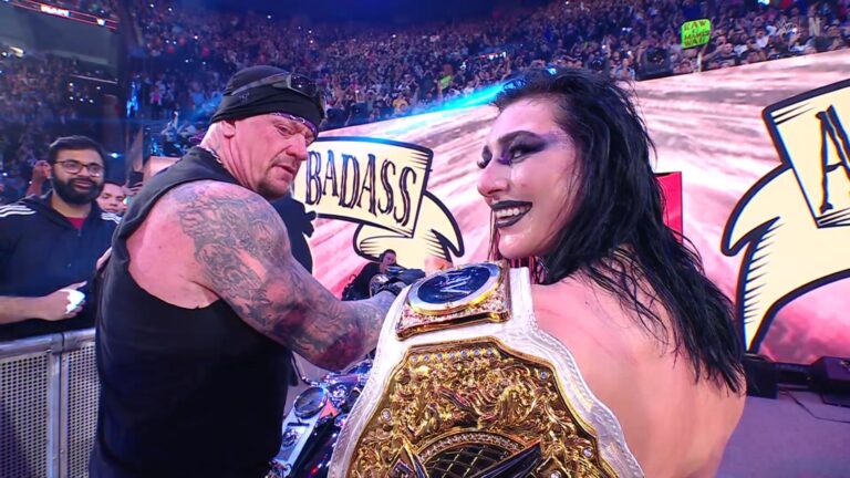 Rhea Ripley Wins WWE Women’s World Title, The Undertaker Appears