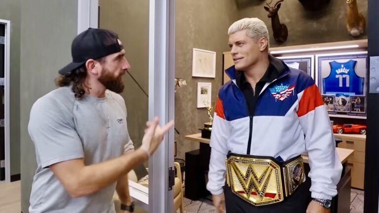 Cody Rhodes Tours Dude Perfect’s New Headquarters