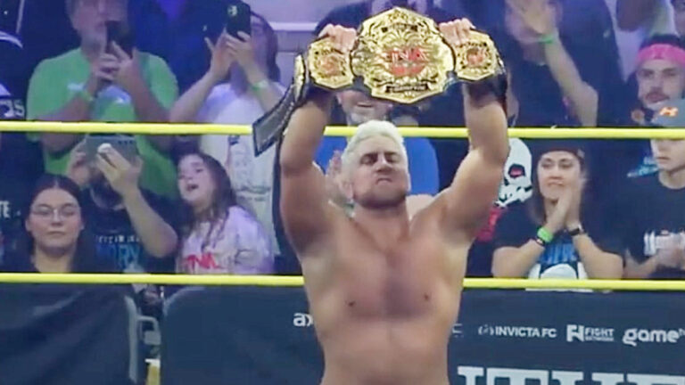 Joe Hendry Wins The TNA World Championship at Genesis