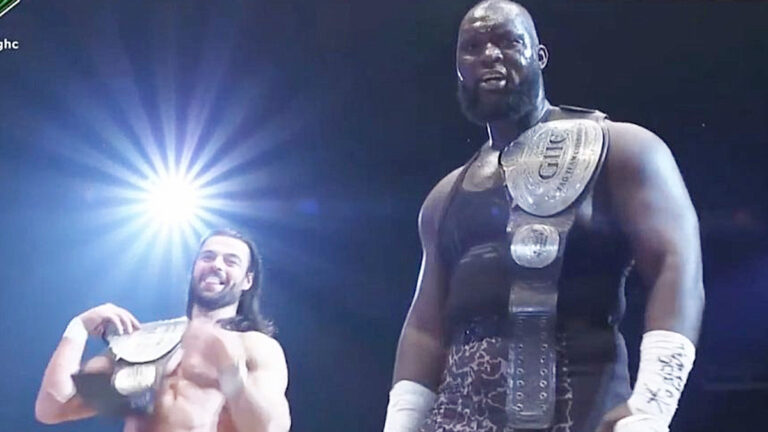 Jack Morris & WWE’s Omos Win GHC Tag Titles At NOAH New Year 2025