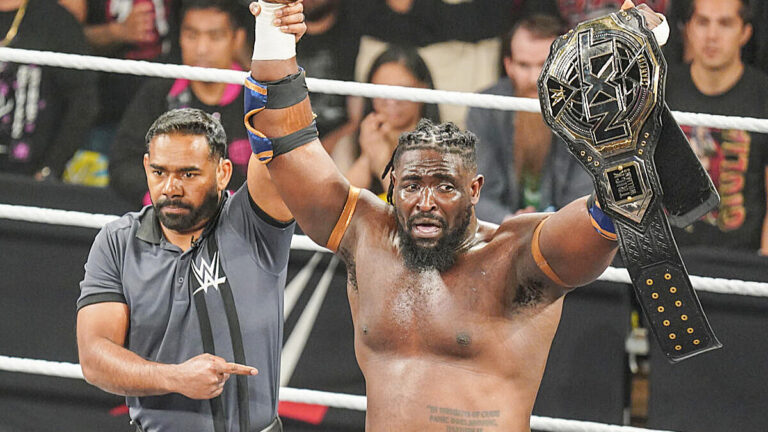 Oba Femi Breaks Historic Ground With WWE NXT Title Win