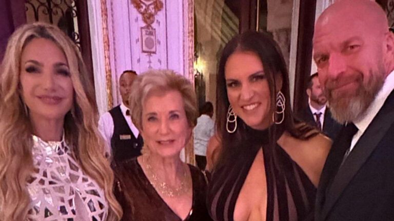 Triple H & McMahons Ring In 2025 At Donald Trump’s Mar-A-Lago Resort
