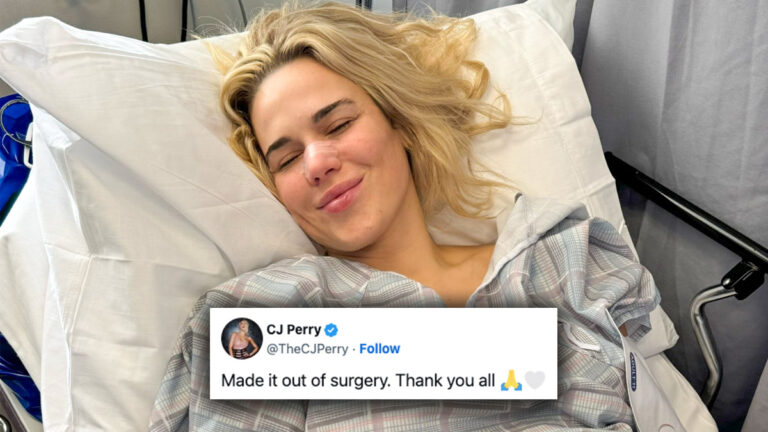 CJ Perry Recovering from Surgery