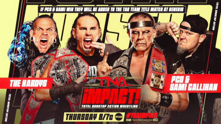 Final TNA Impact Before Genesis: The Hardys in Action Tonight