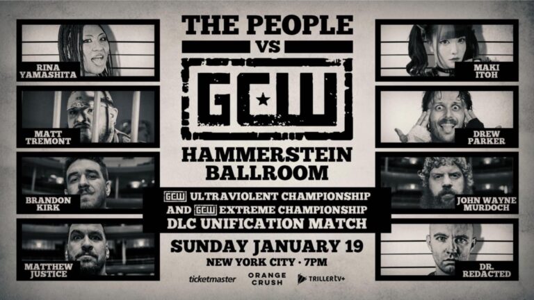 GCW Returns Tonight with The People vs. GCW at Hammerstein Ballroom