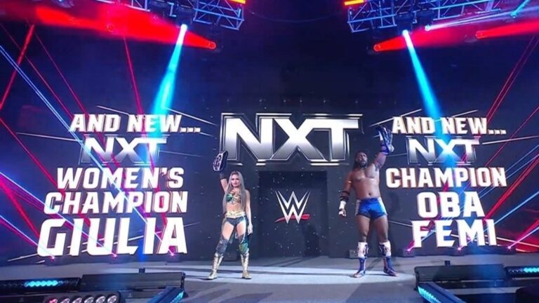 Oba Femi Crowned New NXT Champion At New Year’s Evil