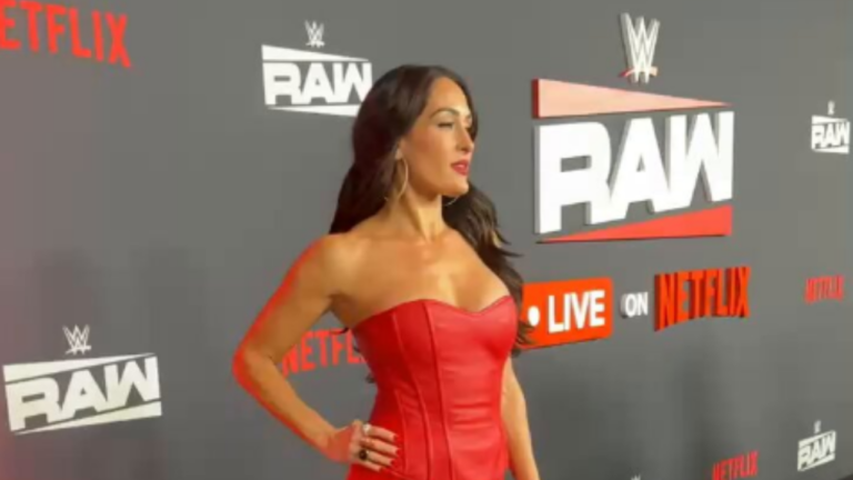 Nikki Garcia Attends WWE Raw On Netflix Premiere