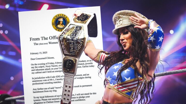 Chelsea Green Issues ‘Executive Order’ Banning Wedgies After Regretful SmackDown Incident