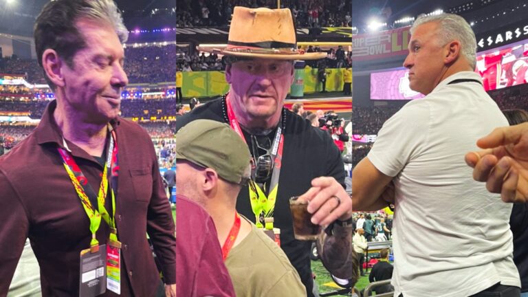 Vince McMahon, Tony Khan, WWE and AEW Stars Attend Super Bowl LIX