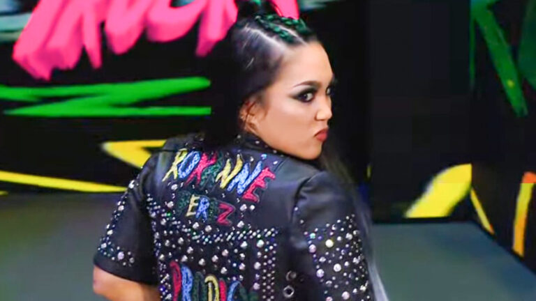 Roxanne Perez Makes It Known She’s In Town For Raw