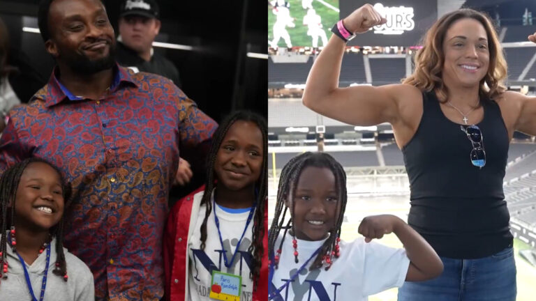WWE & Las Vegas Raiders Inspire Young Fans at Allegiant Stadium Tour