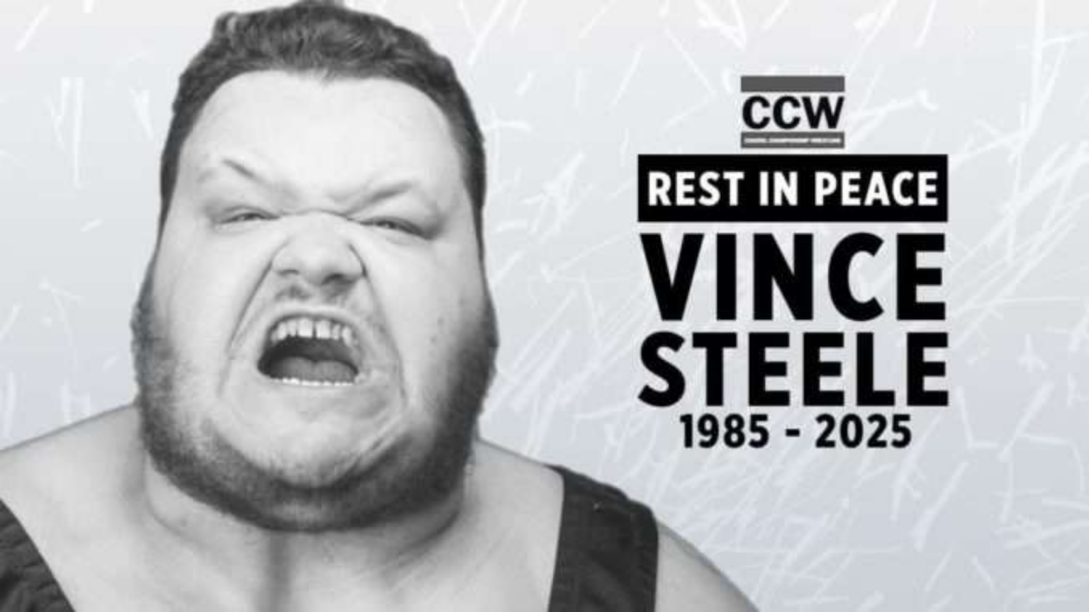 Independent Wrestler Vince Steele Dies at 39 During Match
