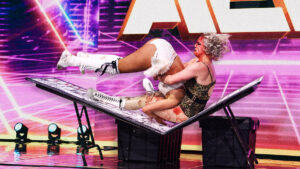 Toni Storm and Mariah May