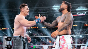 Jey Uso John Cena at the 2025 Royal Rumble