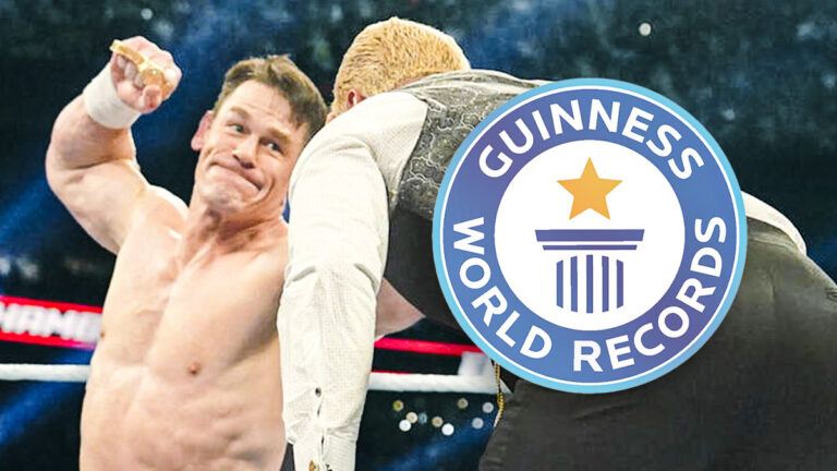 John Cena Awarded Guinness World Record No Wrestler Should Want