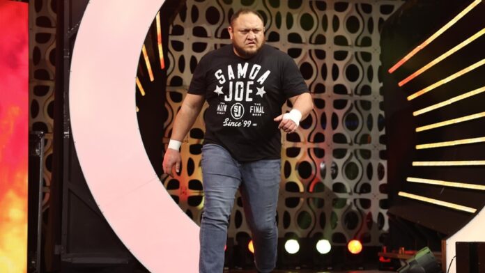 Samoa Joe. Photo: Threads.com/@ShopAEW