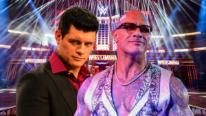 Cody Rhodes and The Rock