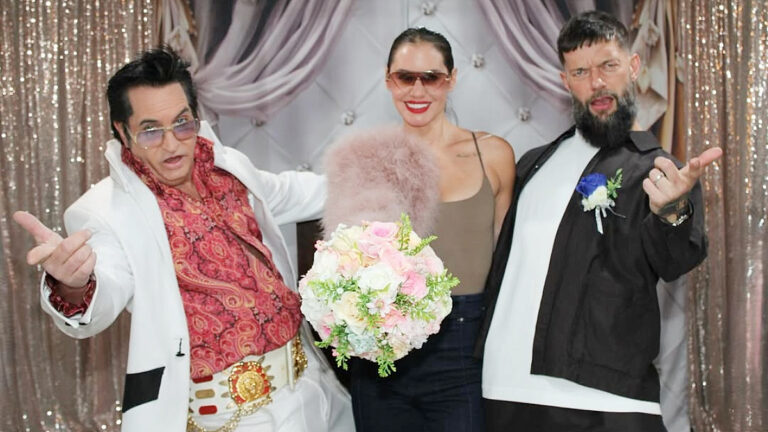 Finn Bálor & Wife Renew Wedding Vows In Las Vegas Ceremony