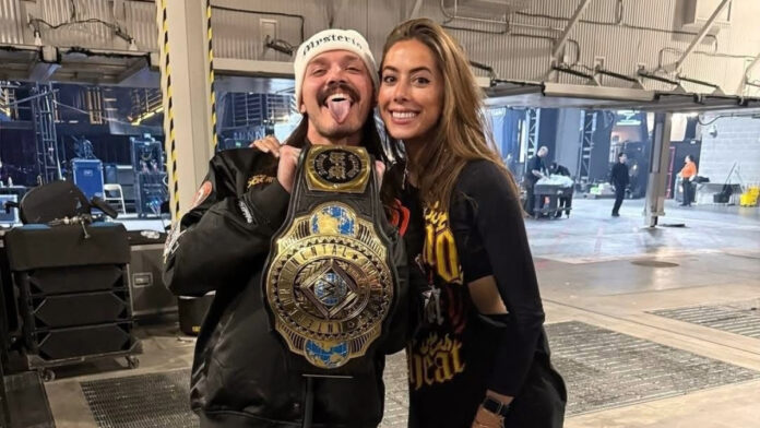 Dominik Mysterio and Wife
