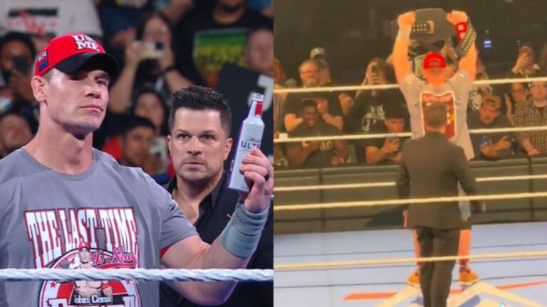 Fan Ejected After Throwing Bottle at John Cena on WWE SmackDown