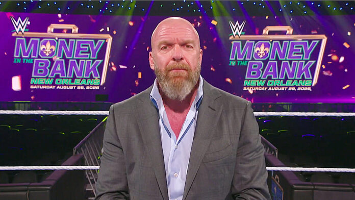 Triple H, MITB, New Orleans