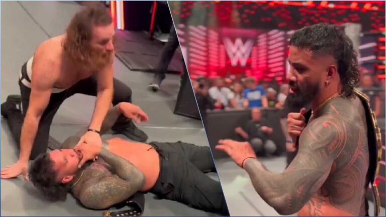 Watch: Jey Uso Attacked Off Air After Raw