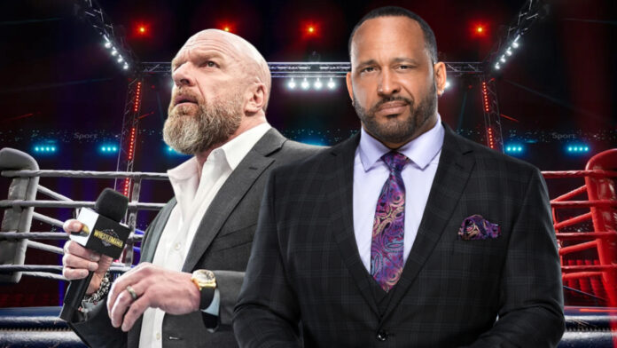MVP and Triple H. Photo: WWE.com