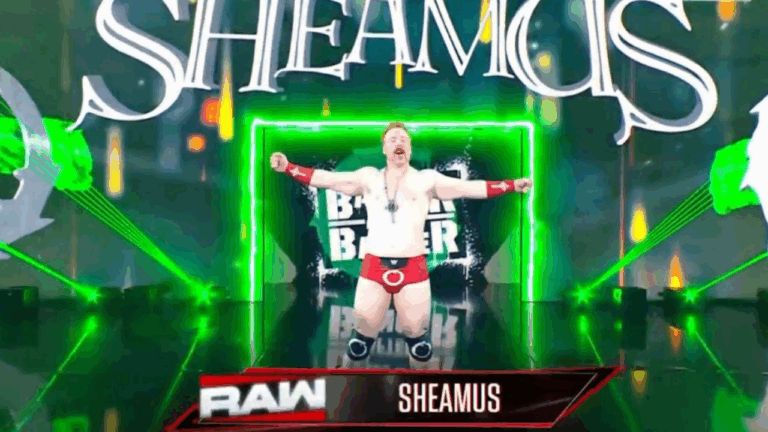 Sheamus Returns From Hiatus On WWE Raw
