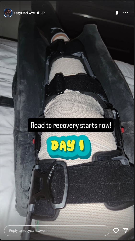 Zoey Stark Knee Surgery