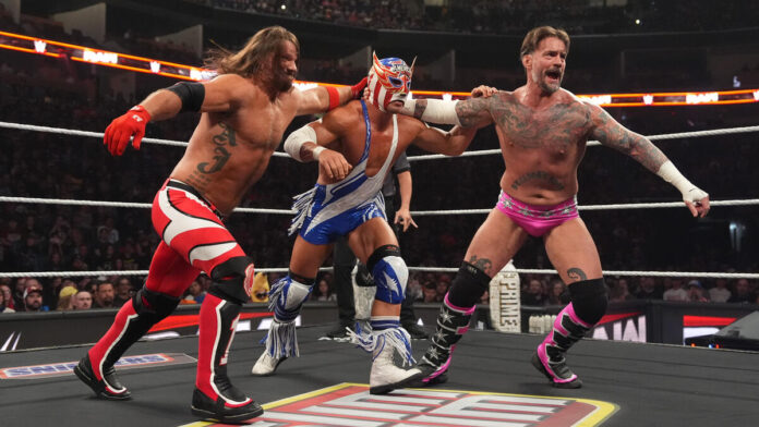 AJ Styles, CM Punk, El Grande Americano