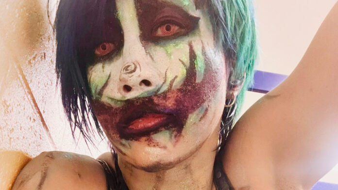 Asuka backstage