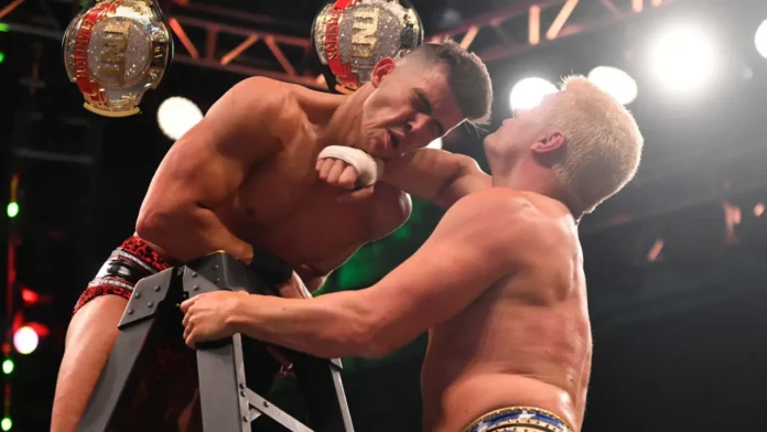 Sammy Guevara and Cody Rhodes in AEW