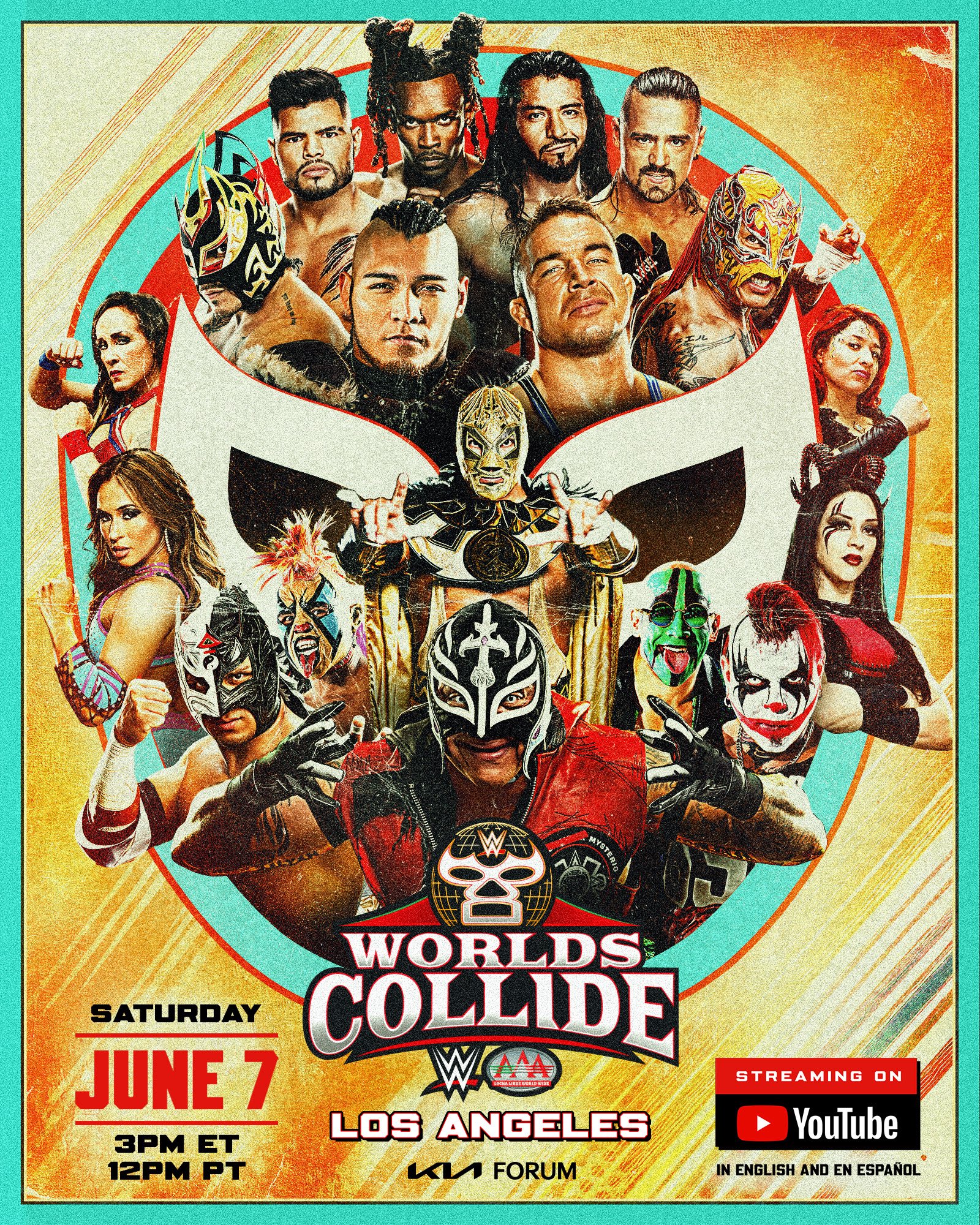 WWE Worlds Collide 2025 Poster