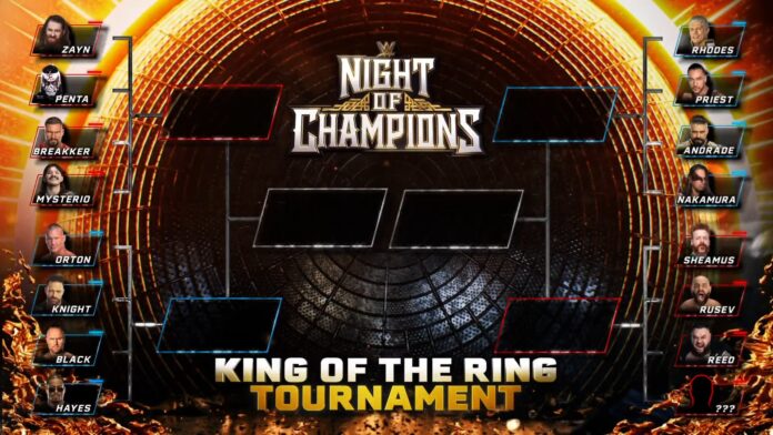 King of the ring 2025 brackets