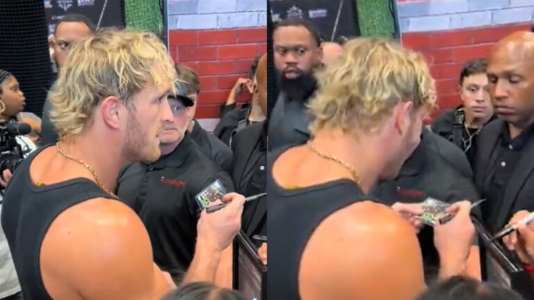 Logan Paul Explains Why He Didn’t Sign Fan’s Rookie Card