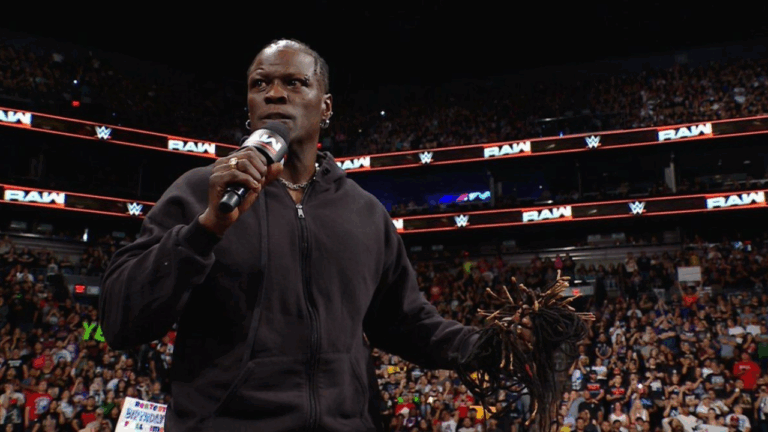 R-Truth Cuts Off His Hair During WWE Raw Segment